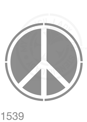 Peace Sign Stencil 1539 Words Sayings and DIY Sign Templates and Stencils