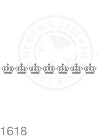 Long Thin Border Stencil 1618 Repeatable Continuous Reusable Borders Stencils and Templates