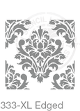 My Stencil Lady Stencil XLarge - Edged 285mmSq Cutout (Sheet Size 300x300mm) Stencil 333 Chalk Painting Furniture Decor Stencils